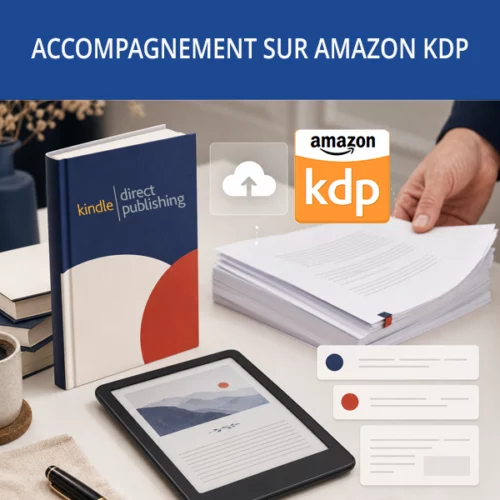 Accompagnement à la publication sur Amazon KDP – service Libres d’écrire