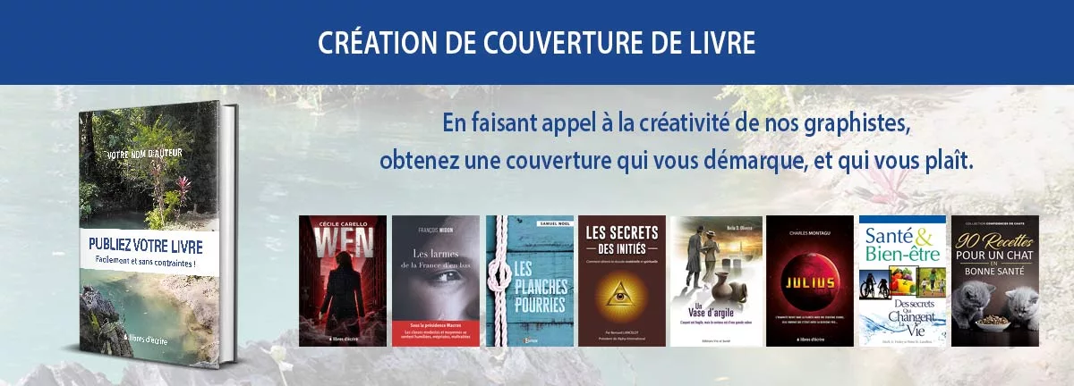 Création de couverture de livre