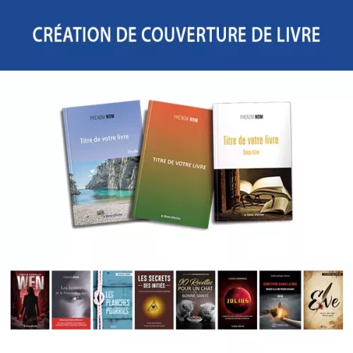Création de couverture de livre