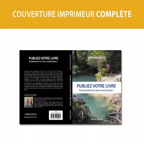 Création d'une couverture de livre imprimeur