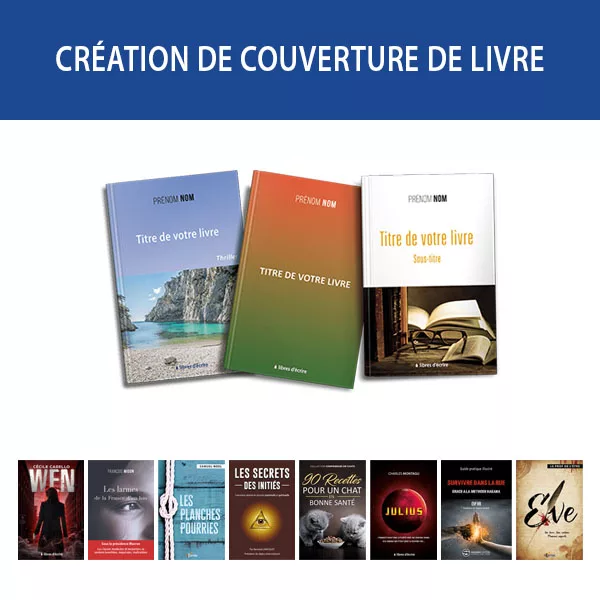 Création de couverture de livre