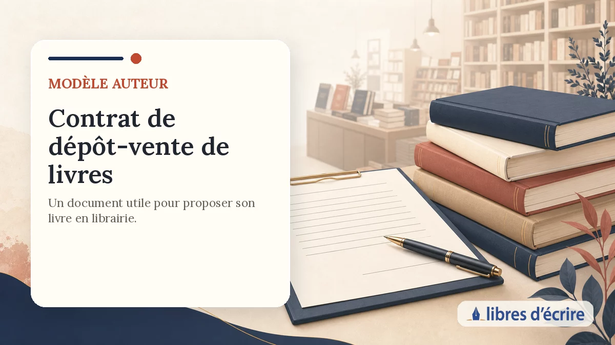 Illustration de l’article Contrat de dépôt-vente de livres