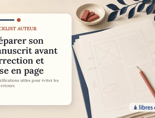 Comment préparer son manuscrit avant les corrections et la mise en pages&nbsp;?