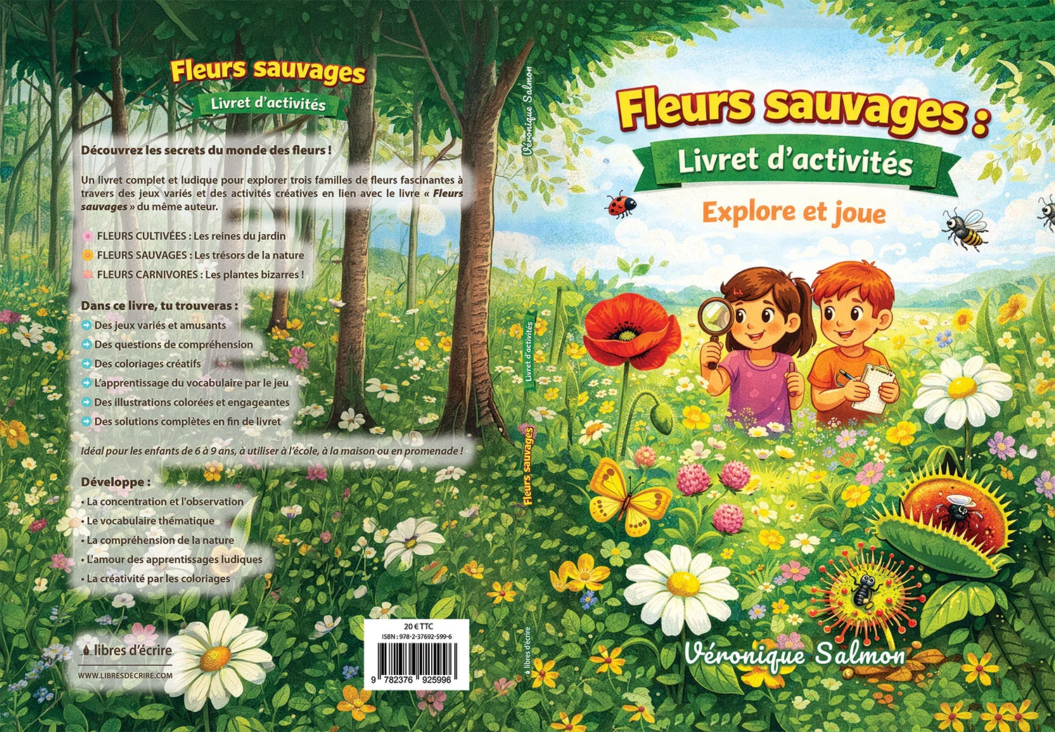 Fleurs sauvages: Livret d'activités