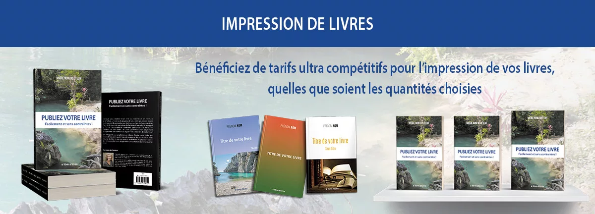 Impression de livres pas cher