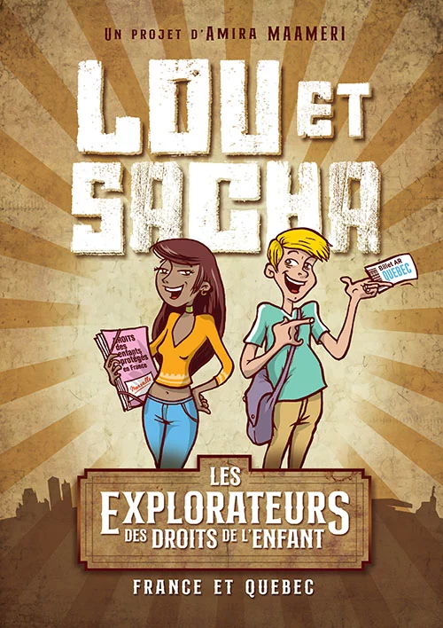 Lou et Sacha : Les explorateurs des droits de l'enfant